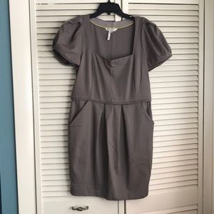 BCBGeneration grey dress with pockets